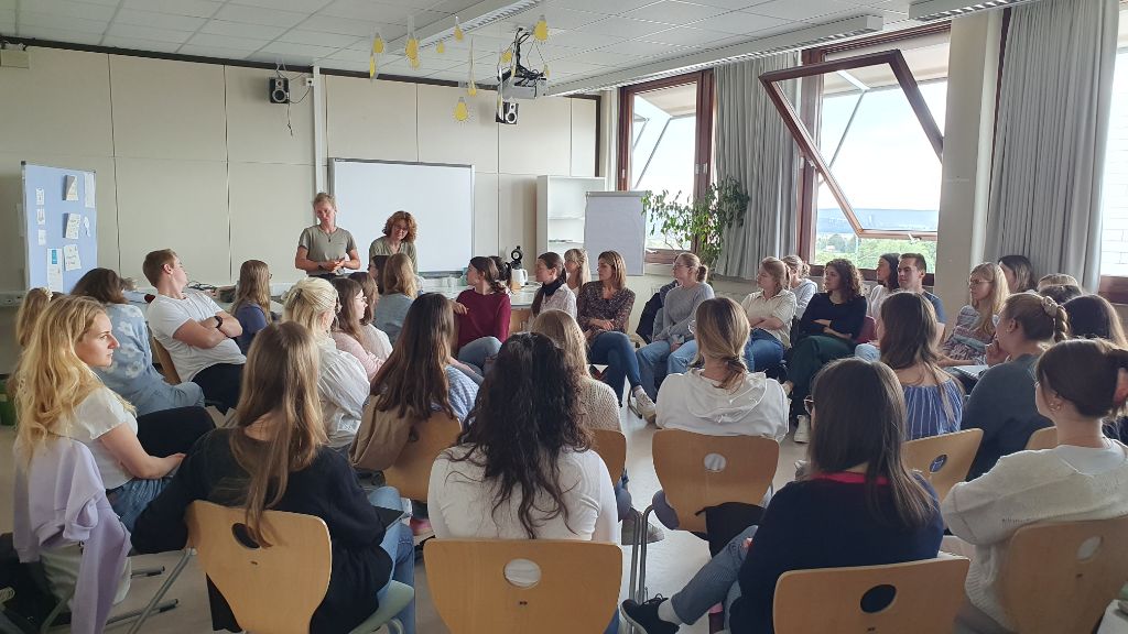 Arbeitsgruppe im Rahmen des BNE-Tages